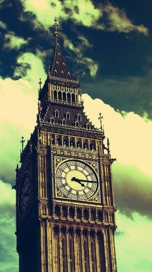 1440x2560 Wallpaper big ben, clock, london, sky