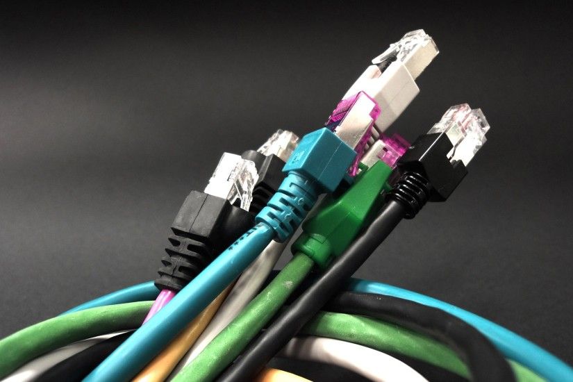 Conexiones Internet Cable Desktop Wallpaper