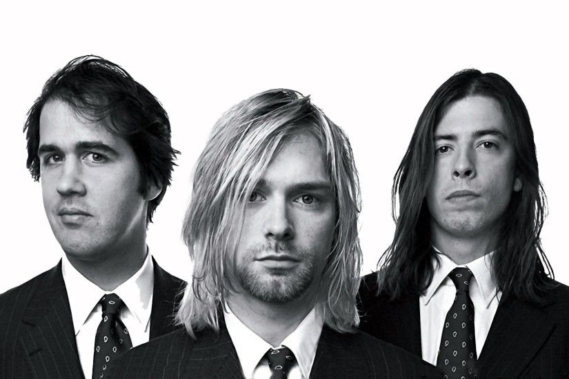 Nirvana, Kurt Cobain, Dave Grohl, Krist Novoselic Wallpaper HD