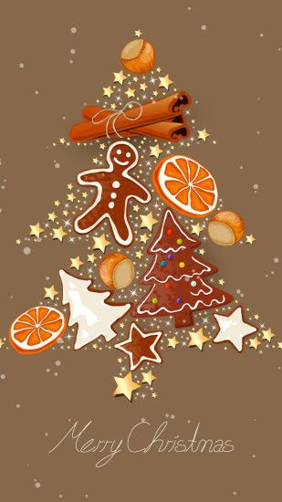Sweets Tree Christmas iPhone 6 & iPhone 6 Plus Wallpaper