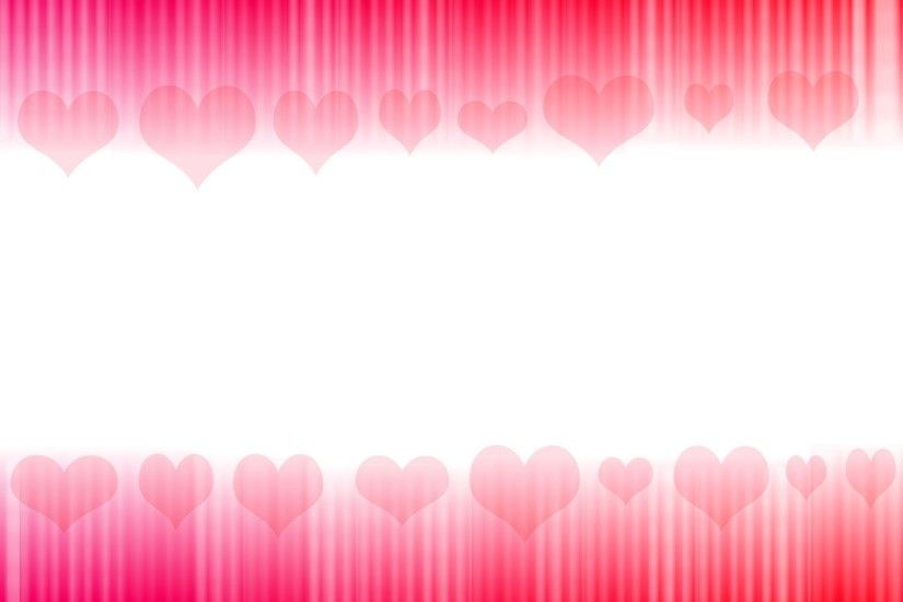... Pink Hearts & Stripe Background