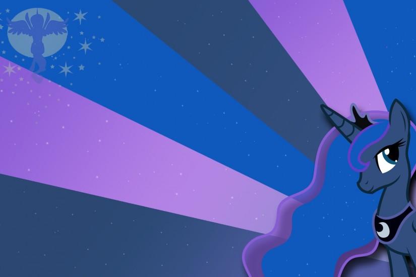 Princess Luna Moonrise Wallpaper by BlueDragonHans