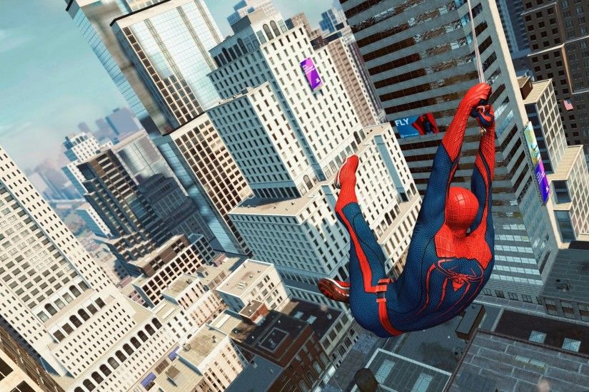 The Amazing Spider-Man 2012 City Wallpaper