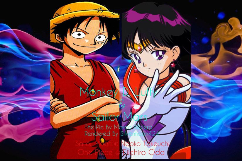 Christopher harris sailor mars luffy by cam6