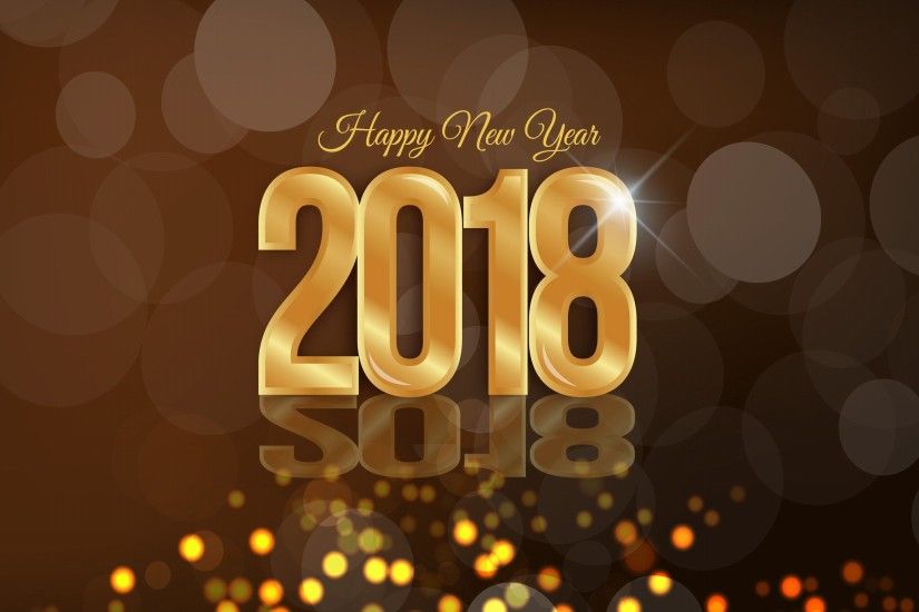 Happy New Year 2018 Wallpaper