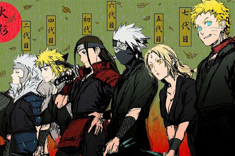 All Hokage Naruto Shippuden Anime Wallpaper #7529