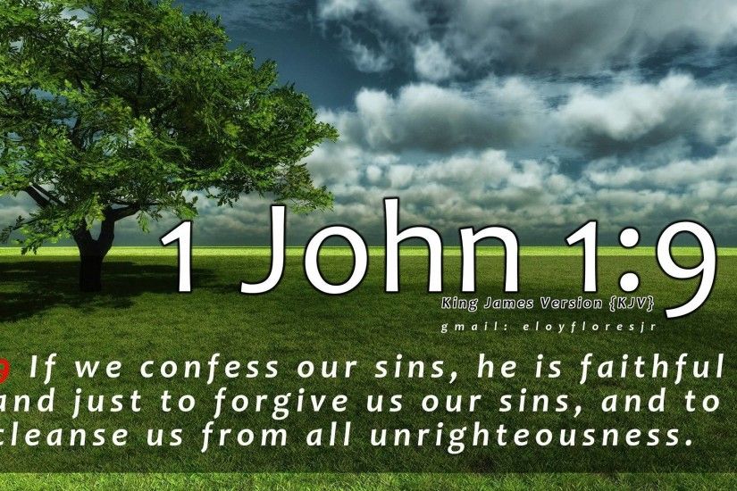 1 John 1:9 Wallpaper ...