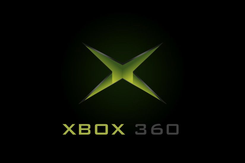 black xbox 360 logo wallpaper