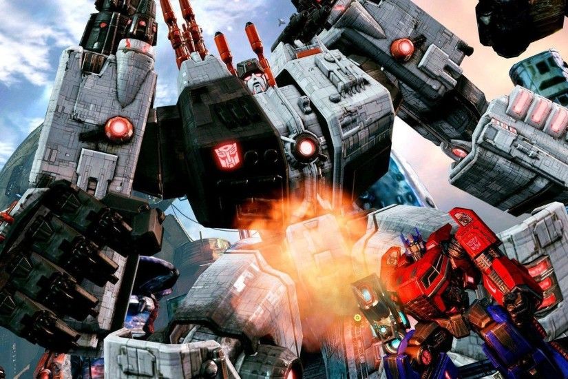 Free Transformers: Fall of Cybertron Wallpaper in 1920x1080