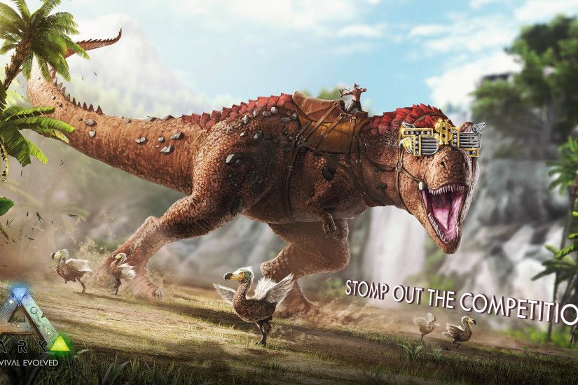 ARK: Survival Evolved T-Rex 3840x2160 wallpaper