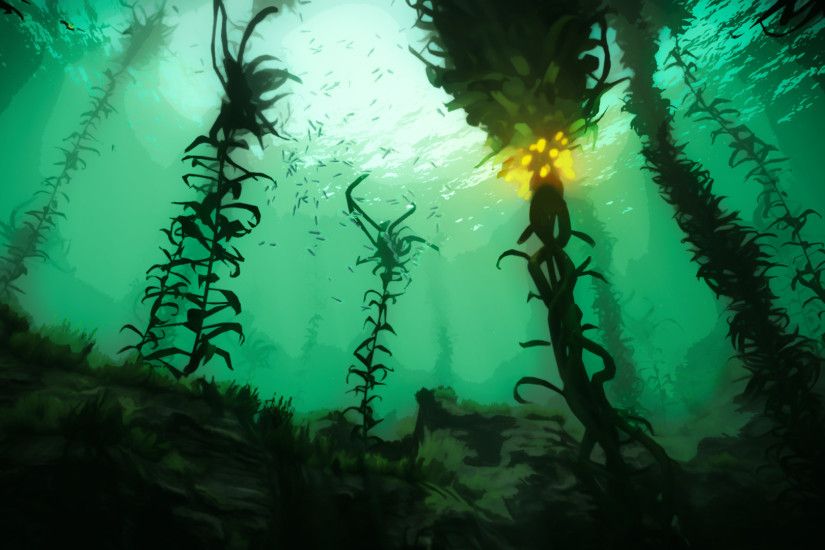 Wallpaper - Kelp Forest [1920x1080] ...