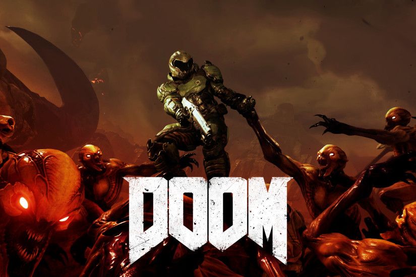 Just made a doom wallpaper from an end credits scene