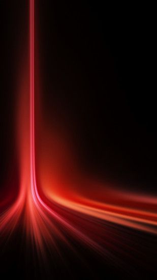 Vertical Red Laser Light Spread Android Wallpaper ...
