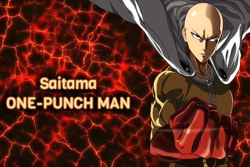 Angry Saitama in One-Punch Man wallpaper 3840x2160 jpg