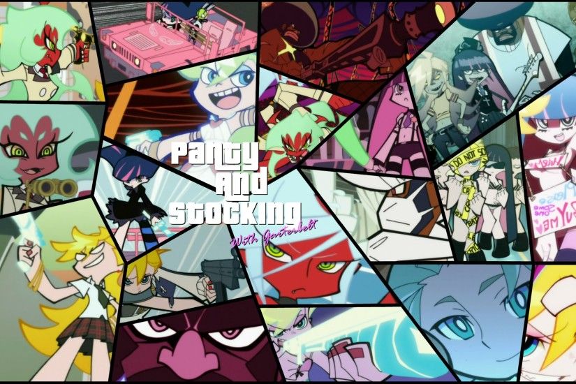 ... Panty and Stocking with Garterbelt Wallpaper by A3R0DYNAMIK