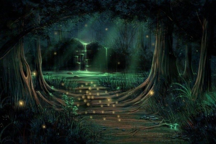 Enchanted Forest Backgrounds ·① WallpaperTag