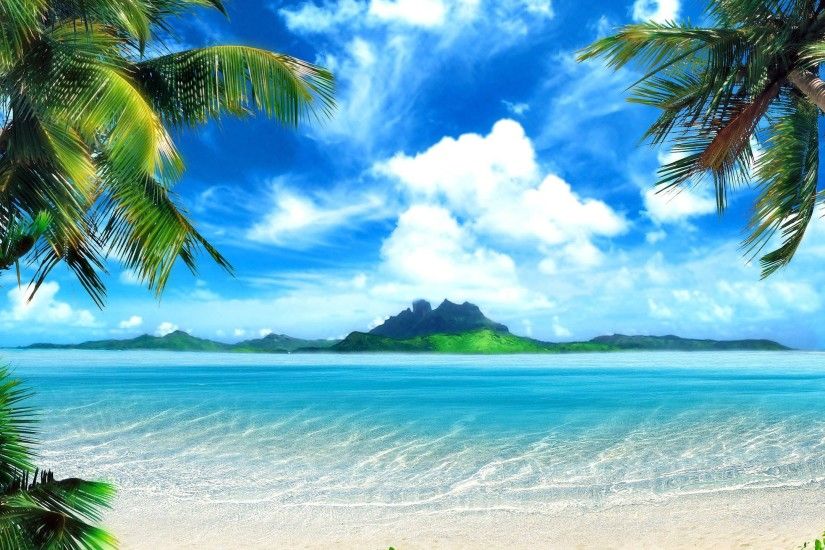 ... desktop background tropical beach background tropical beach screen free  powerpoint background