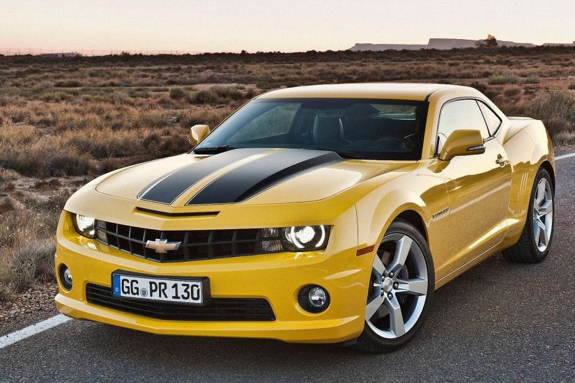 Chevrolet Camaro 2015 Z28 Yellow Muscle Car Wallpapers