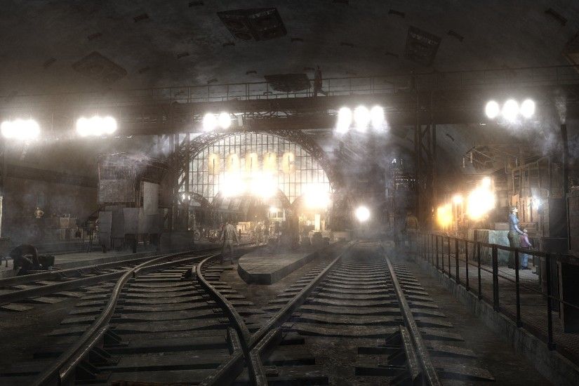 click to enlarge. Metro 2033 screenshot