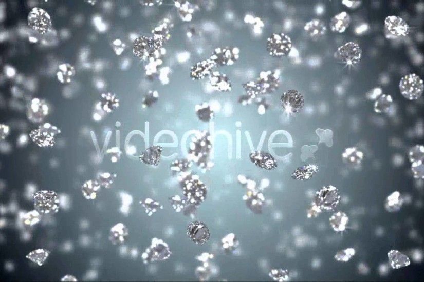 Background Video Loop - Diamond Rain