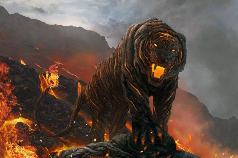 tiger head fire wallpaper download hd collection | hd wallpapers .