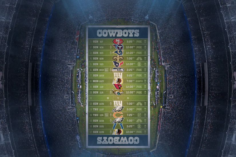 Dallas Cowboys Schedule Wallpaper Best Games Wallpapers