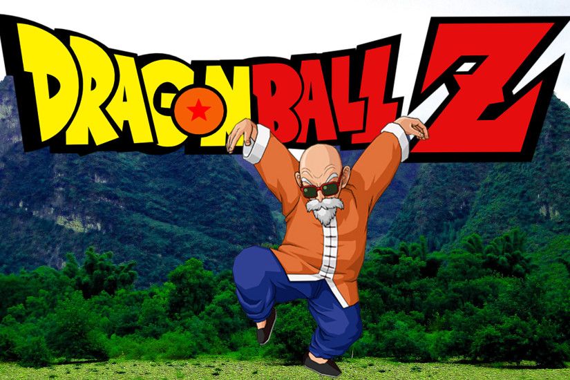 Master Roshi in the mountains