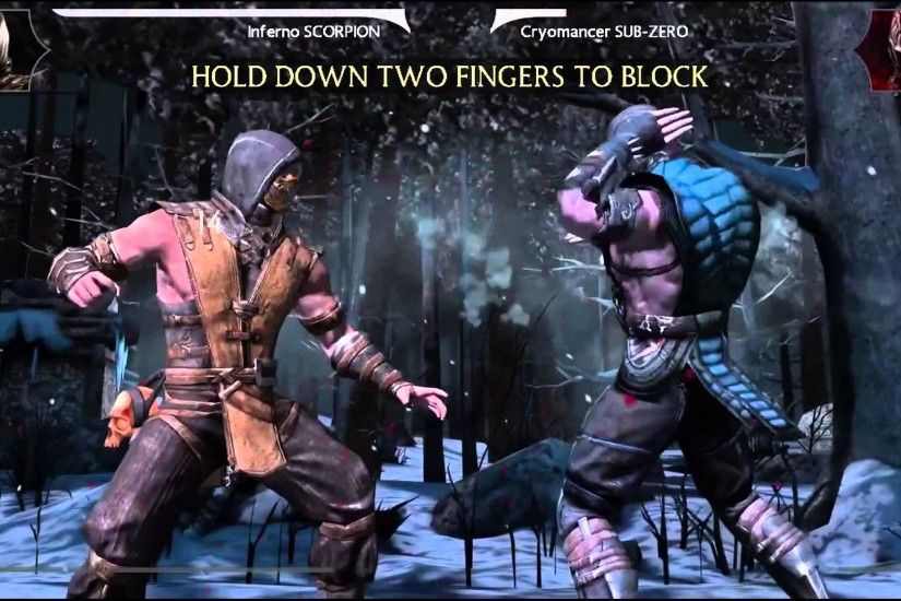 Mortal Kombat X - Scorpion Vs Sub Zero Gameplay With Fatality