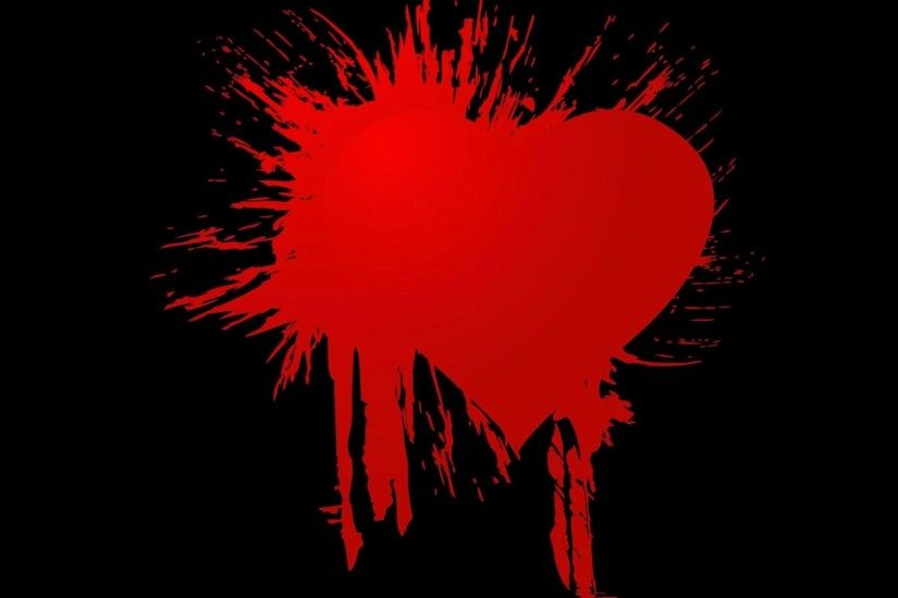 heart, mobile dark backgrounds, colourful, emo,mood, gothic, blood,mobile,  love, cool images, high resolution Wallpaper HD