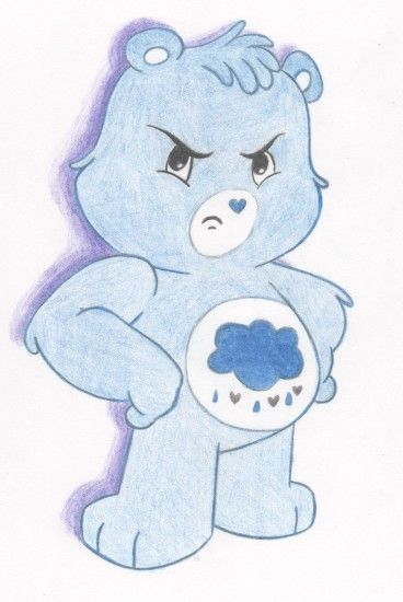 Grumpy Care Bears by theONLYjaystar Grumpy Care Bears by theONLYjaystar