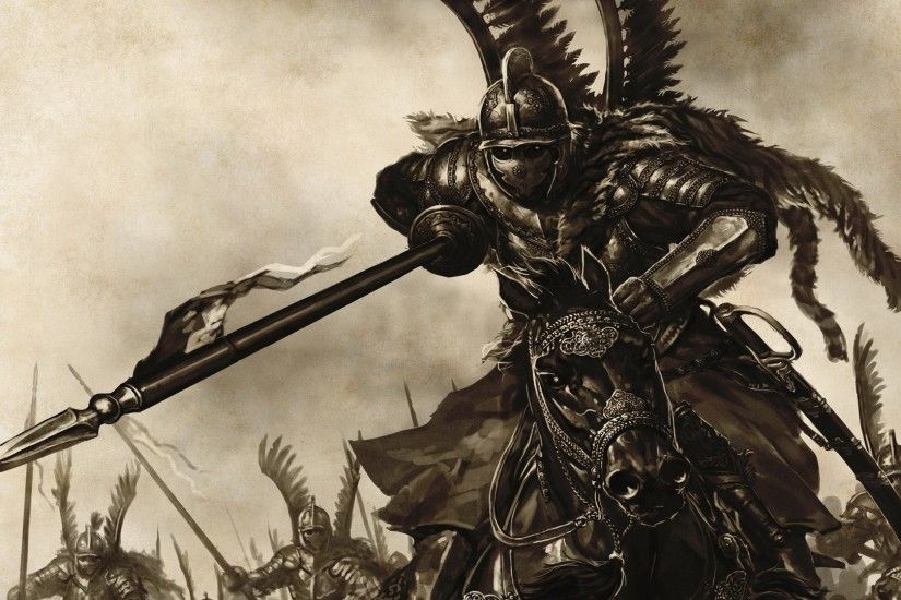 ALLMIGHT Army Battles Black Horses Knight Blade Chivalry Dark Digital Art  Fantasy Hussar Hussaria Knights Lance Lancer Mount MountampBlade Poland  Polish ...