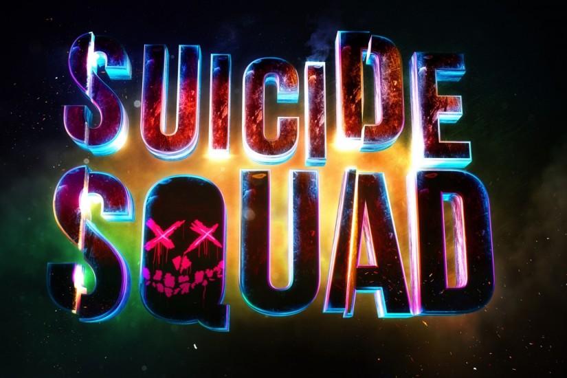 2560x1440 Wallpaper suicide squad, logo, art
