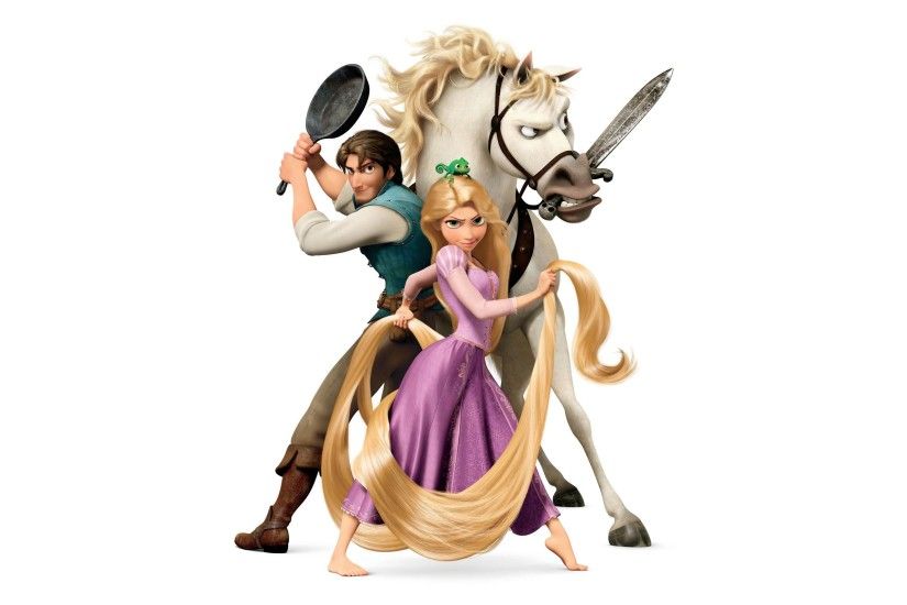 Tangled Disney Rapunzel And Flynn Ryder HD Wide Wallpaper for Widescreen