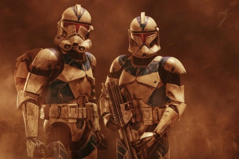Star Wars Clone Trooper Fan FullHD Wallpaper