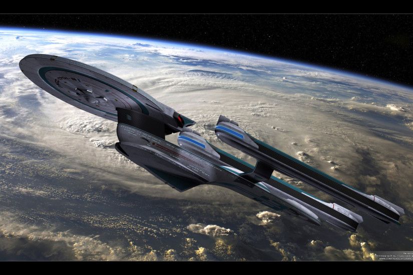 Star Trek USS Enterprise NCC-1701-B, free Star Trek computer .
