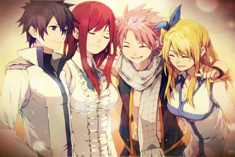 Fairy Tail's Strongest Team ~ Natsu Dragneel, Gray Fullbuster, Erza Scarlet  and Lucy Heatfillia