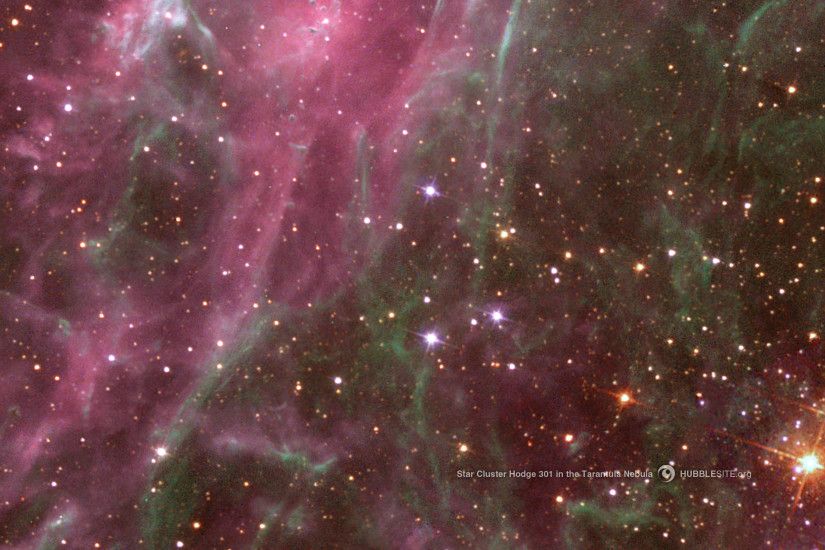 10 - Star Cluster in the Tarantula Nebula