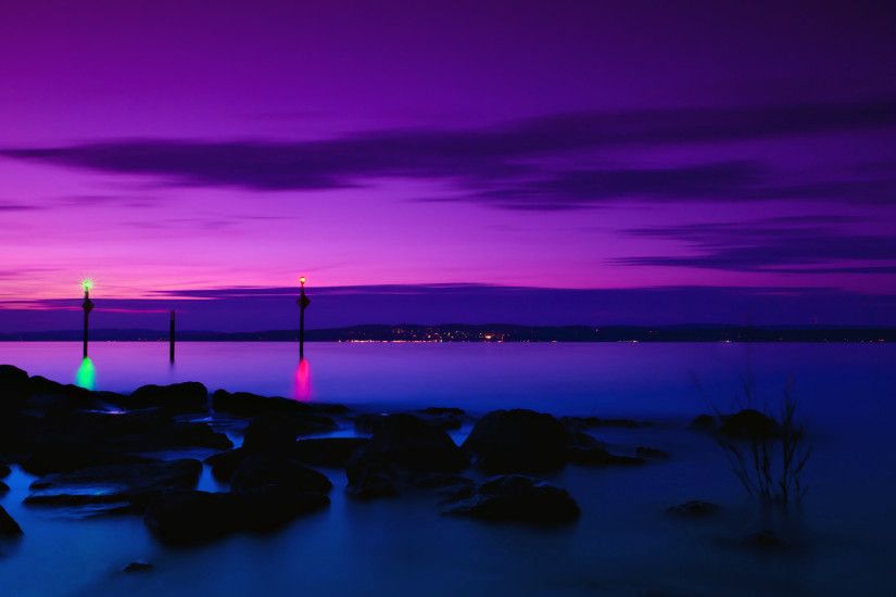 Purple Sunset Wallpaper 23196