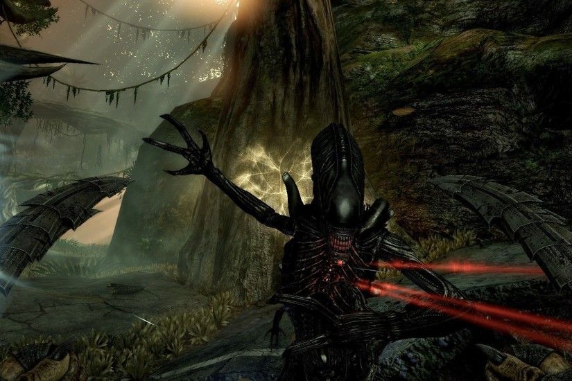 Video Game - Aliens Vs. Predator Alien Wallpaper