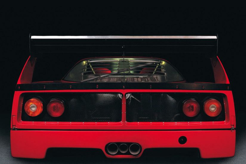 ... wallpaper Download 1080x1920 Ferrari F40, Back View, Red, Sport, Cars .