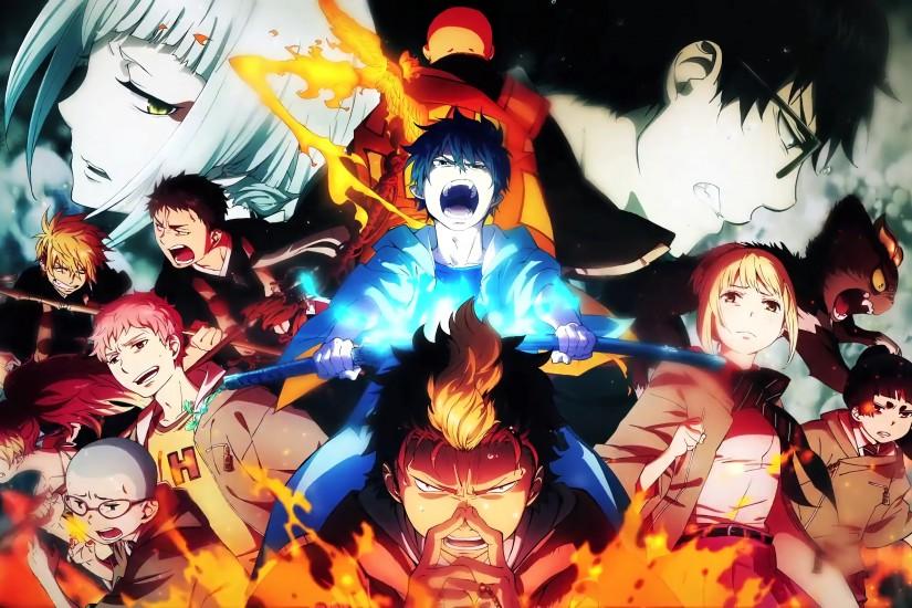 full size blue exorcist wallpaper 3840x2160 full hd