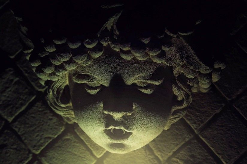 Creepy Statue Face Horror Stone Scary Gothic Wallpaper At Dark Wallpapers