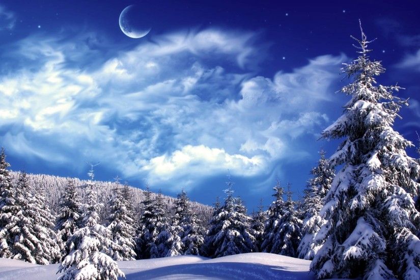 Winter Wonderland Wallpaper Wide or HD | Fantasy Wallpapers