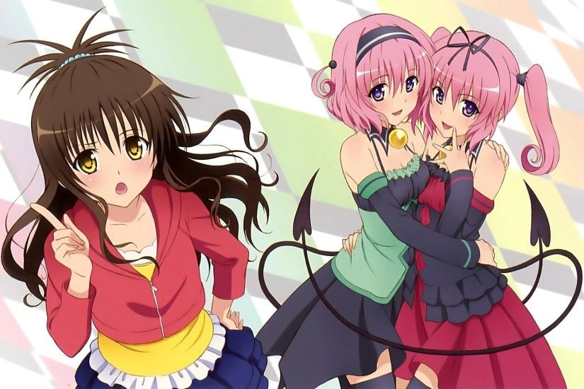 Mikan, Nana, Momo #anime #animegirl Â· To Love RuBrown ...