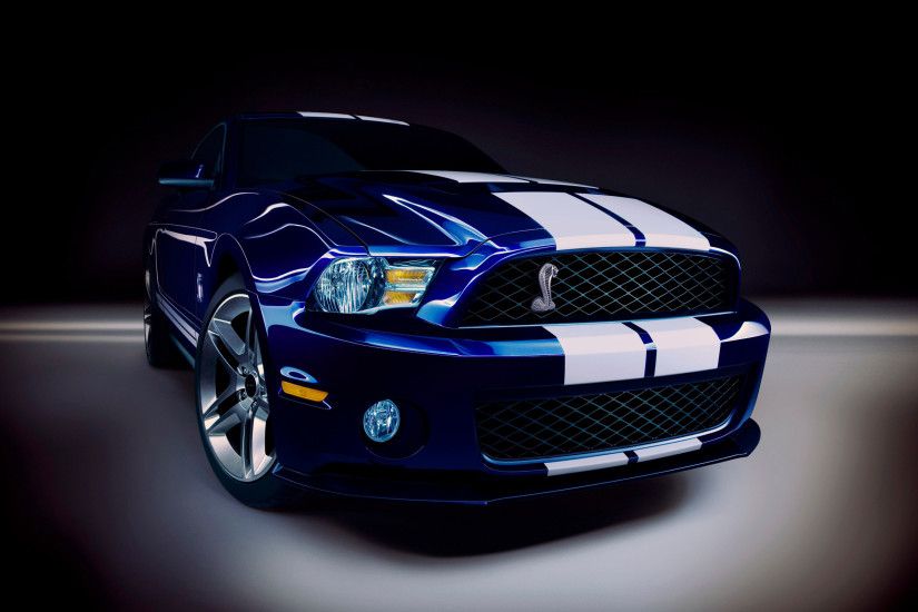 Muscle Car Mustang Widescreen Desktop Wallpaper