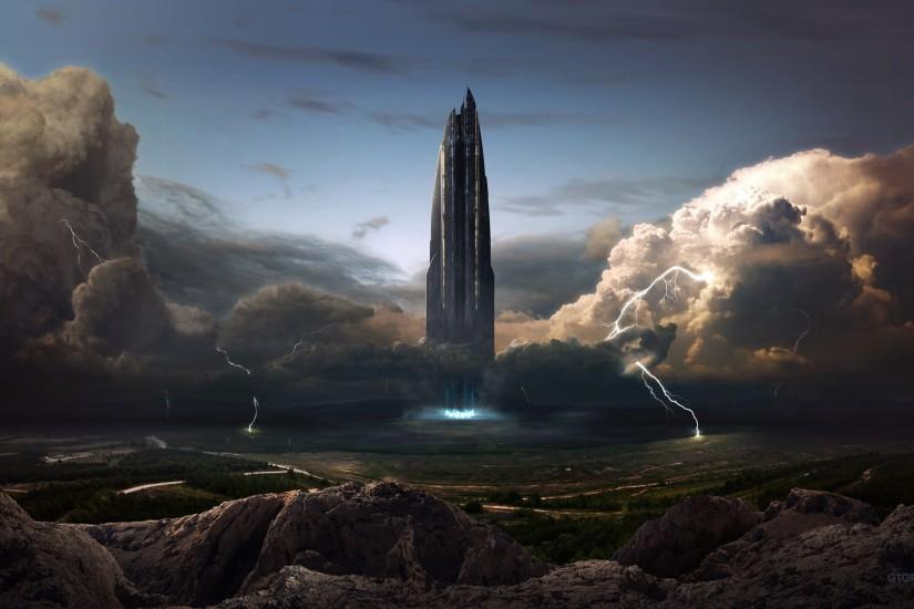 Awesome Fantasy Sci Fi Landscape Wallpaper HD 14 - SiWallpaperHD 4625 .