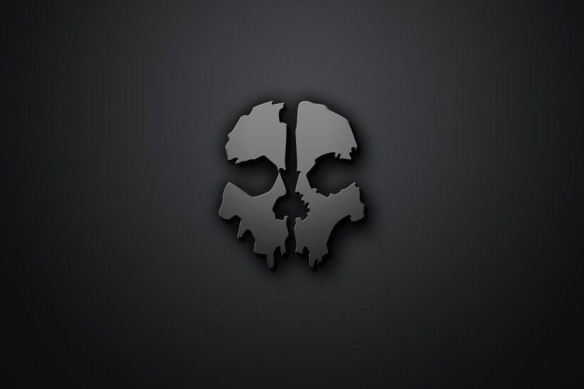 ... ghost wallpapers wallpaper cave; skull artwork minimalism gray  background call of duty call of ...