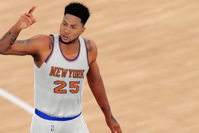 Derrick Rose Traded to the New York Knicks | NBA 2k16 - Knicks vs Cavaliers  (1080p 60fps) - YouTube