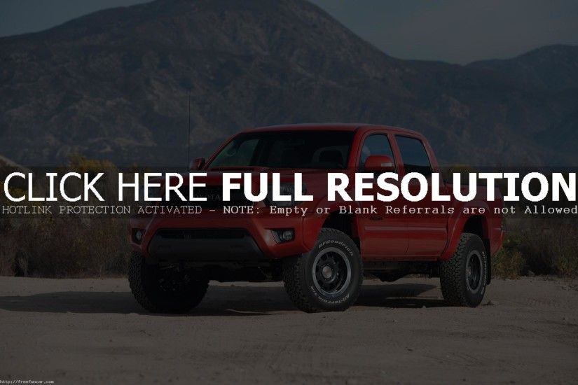 NEW TOYOTA TACOMA TRD WALLPAPERS