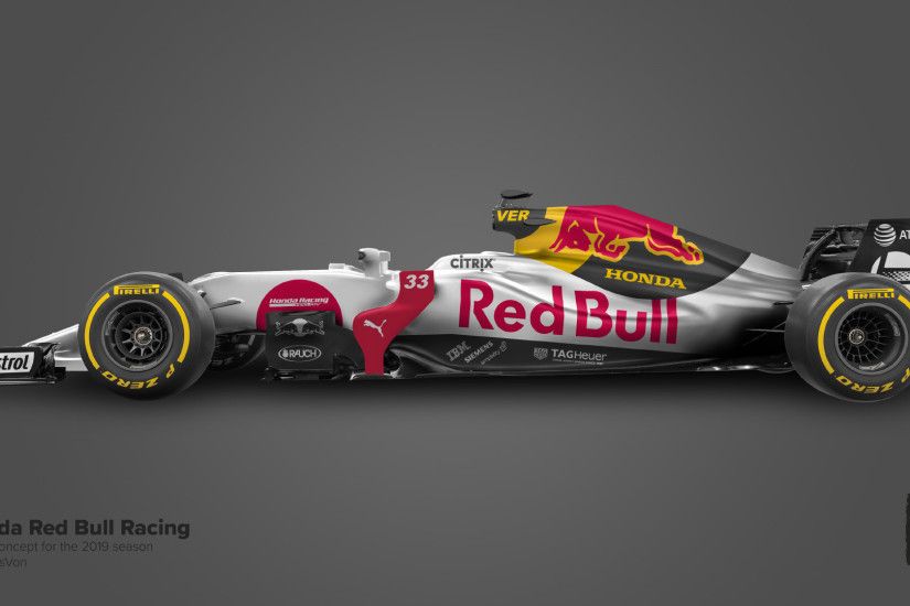MediaHonda Red Bull Racing - 2019 Livery Concept ...